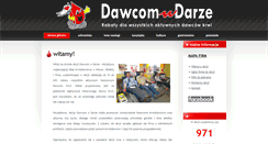 Desktop Screenshot of dawcomwdarze.pl